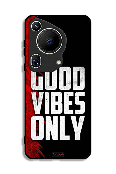 Tolwak غطاء حماية لهاتف هواوي بيورا 70 ألترا - Good Vibes Only