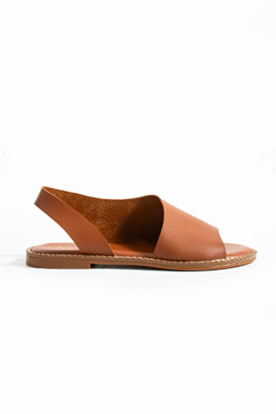 BOUIS Women's Brown Daily Comfortable Sole Sandals Summer Anti-Sweat Lightweight Thin Sole Pool Sea Slippers