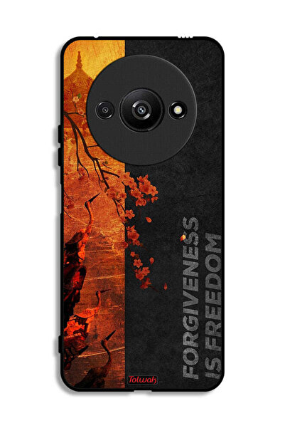 Tolwak Xiaomi Redmi A3 4G Protective Case Cover Forgiveness Is Freedom