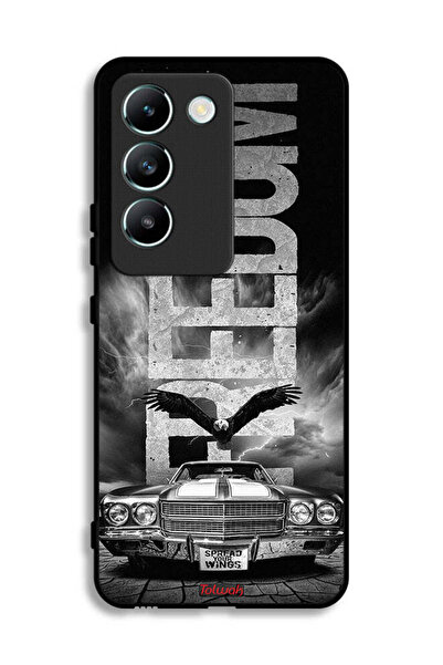 Tolwak غطاء حماية فريدوم آرت لهاتف فيفو V30 لايت 4G