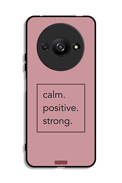 Tolwak Xiaomi Redmi A3 4G Protective Case Cover Calm Positive Strong