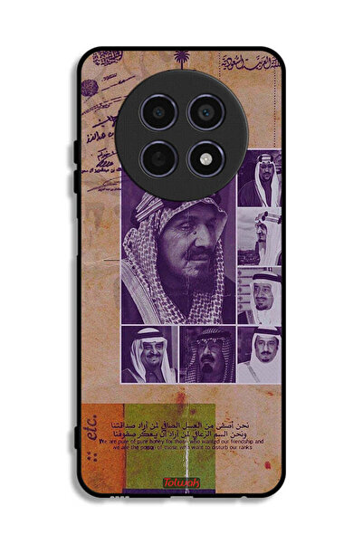 Tolwak غطاء حماية لهاتف Realme 12x 5G بصور قديمة لملوك السعودية