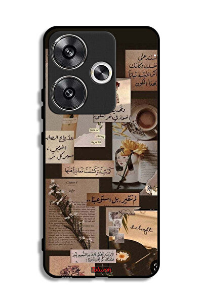 Tolwak غطاء حماية لهاتف شاومي بوكو F6 5G بعبارات عربية قديمة