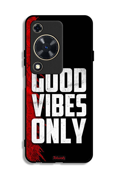 Tolwak غطاء حماية لهاتف هواوي إنجوي 70 - Good Vibes Only