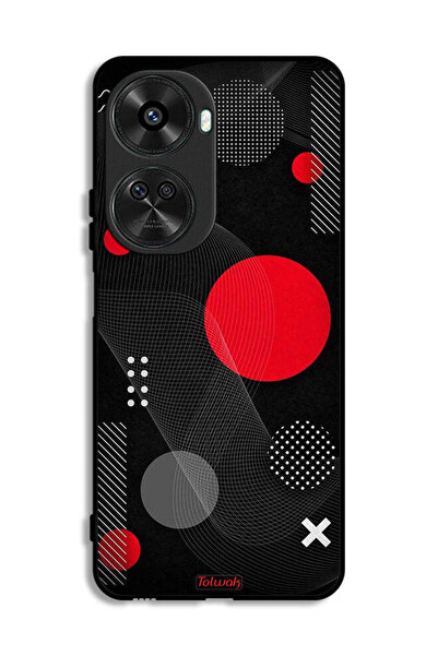 Tolwak غطاء حماية لهاتف هواوي نوفا 11 إس إي بنمط دائري ومتقاطع