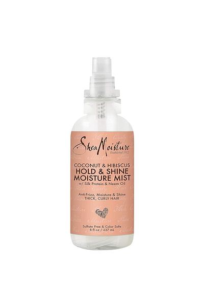 Shea Moisture Coconut And Hibiscus Hold And Shine Moisture Mist, 237 Ml