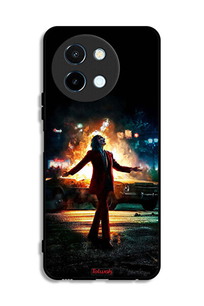 Tolwak Vivo Y38 5G Protective Case Cover Joker Happy Mode