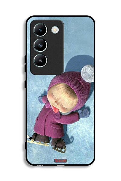 Tolwak غطاء حماية لطيف على شكل دمية لهاتف Vivo Y100 4G