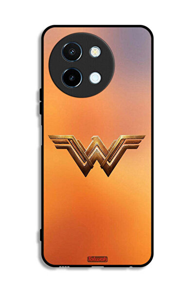 Tolwak غطاء حماية لهاتف Vivo Y38 5G بشعار Wonder Women