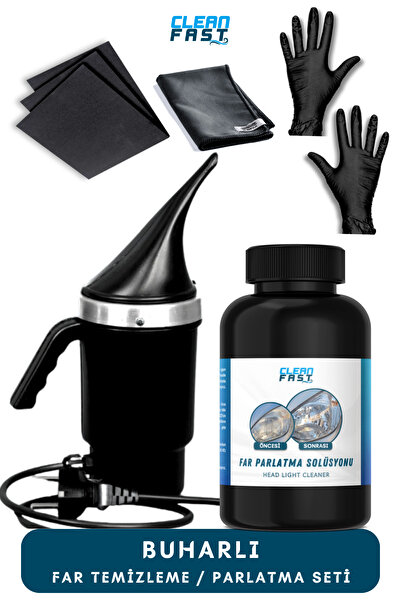 cleanfast Kendi Araç Farını Parlat | Kraft Buharlı Far Temizleme - Parlatma A...