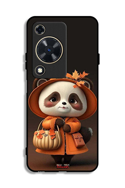 Tolwak غطاء حماية لهاتف هواوي إنجوي 70 بتصميم سيدة الباندا اللطيفة