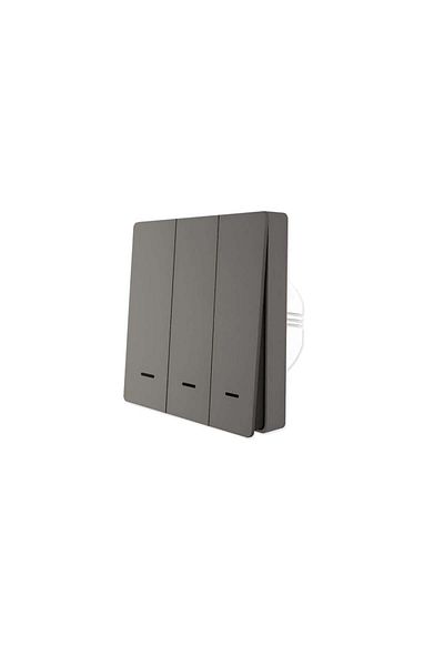Generic Black 3-Way Smart Light Switch