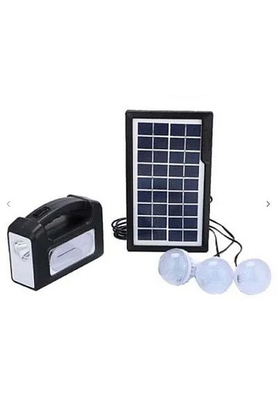 divendi-ro Solar kit GDplus GD-7 3 bulbs including flashlight