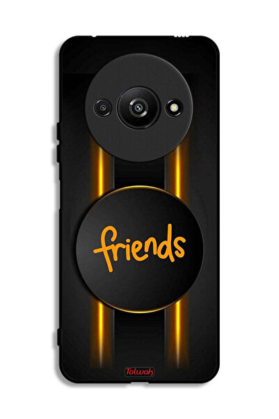 Tolwak Xiaomi Redmi A3 4G Protective Case Cover Friends