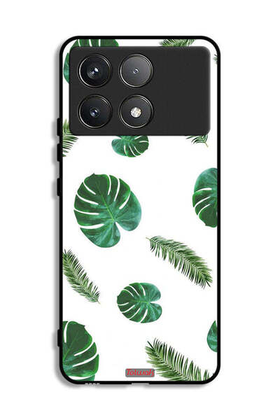 Tolwak Xiaomi Poco F6 Pro Protective Case Cover Feathers Art