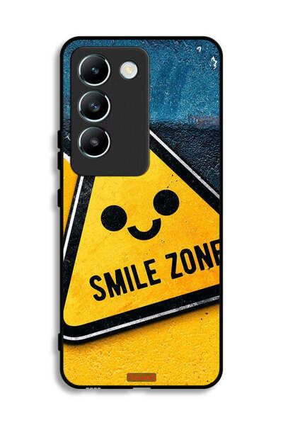 Tolwak غطاء حماية لهاتف Vivo V30 Lite 4G Smile Zone
