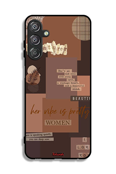 Tolwak Samsung Galaxy M15 5G Protective Case Cover Adventurer Women