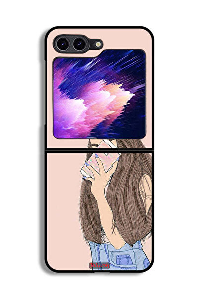 Tolwak غطاء حماية لهاتف Samsung Galaxy Z Flip6 لالتقاط صور سيلفي