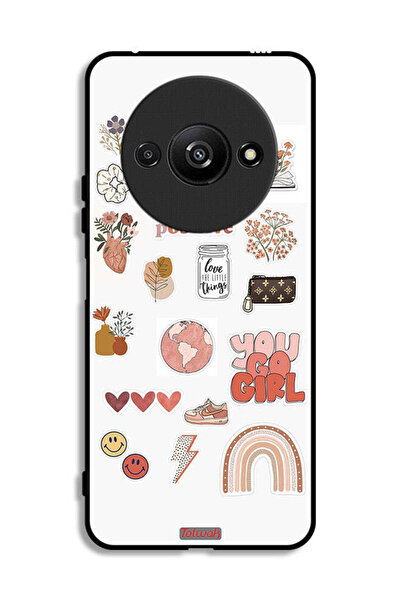 Tolwak Xiaomi Redmi A3 4G Protective Case Cover You Go Girl