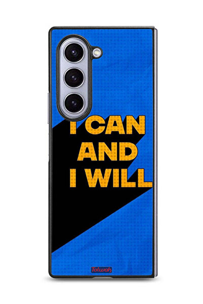 Tolwak غطاء حماية لهاتف Samsung Galaxy Z Fold6 - أستطيع وسأفعل