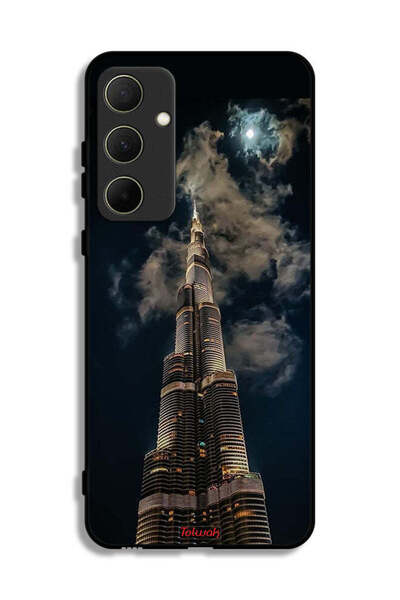 Tolwak Samsung Galaxy A35 5G Protective Case Cover Burj Khalifa In Night