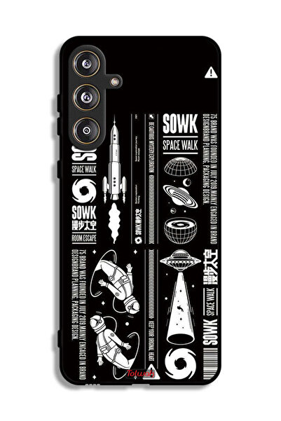 Tolwak غطاء حماية لهاتف سامسونج جالاكسي F55 5G، ملصق سوك سبيس ووك