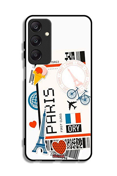 Tolwak غطاء حماية لهاتف سامسونج جالاكسي A25 5G، ملصق باريس