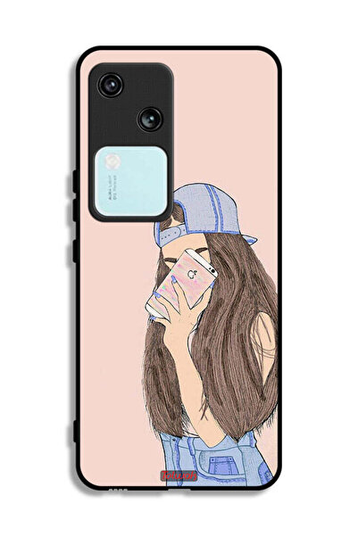 Tolwak غطاء حماية لهاتف Vivo V30 5G لالتقاط صور سيلفي