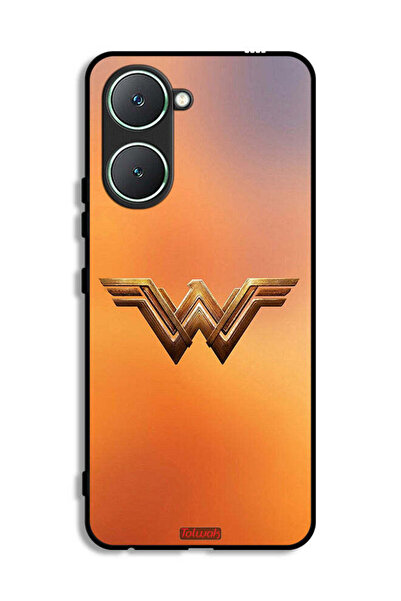 Tolwak غطاء حماية لهاتف Vivo Y03 4G بشعار Wonder Women