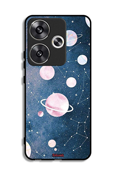 Tolwak Xiaomi Poco F6 5G Protective Case Cover Space Art