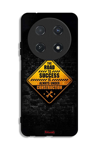 Tolwak غطاء حماية لهاتف هواوي نوفا 12i طريق النجاح دائمًا قيد الإنشاء