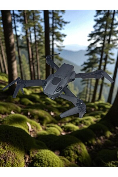 YILDIRIM OYUNCAK Uzaktan Kumandalı Full Fonksiyon Şarjlı 4K Çift Kameralı Drone Katlanabilir Taşıma Çantalı Drone