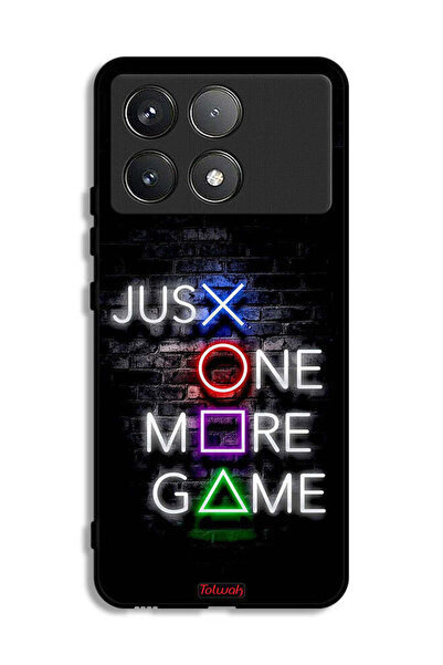 Tolwak Xiaomi Redmi K70 Pro Protective Case Cover Just One More Game