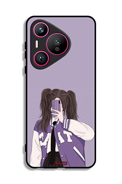 Tolwak غطاء حماية لهاتف هواوي بيورا 70 لالتقاط صور سيلفي