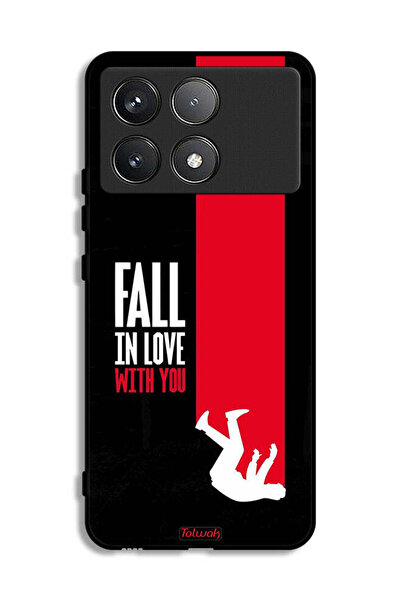 Tolwak Xiaomi Redmi K70 Protective Case Cover Fall In Love With You