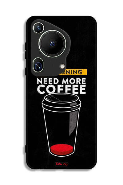 Tolwak غطاء حماية لهاتف هواوي بيورا 70 ألترا - بحاجة لمزيد من القهوة