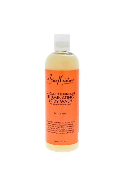 Shea Moisture Coconut And Hibiscus illuminating body wash, 384 Ml