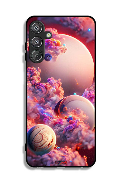 Tolwak غطاء حماية لهاتف سامسونج جالاكسي F15 5G بتصميم غيوم وفن تجريدي