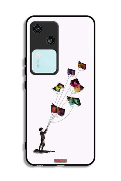 Tolwak غطاء حماية لهاتف Vivo S18 5G بتصميم طائرات ورقية