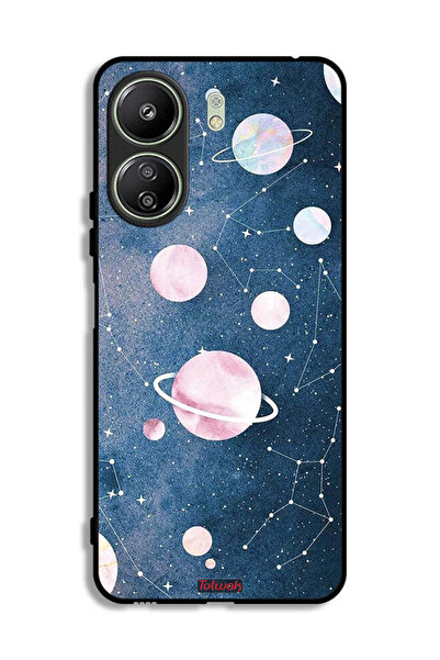 Tolwak Xiaomi Redmi 13C Protective Case Cover Space Art