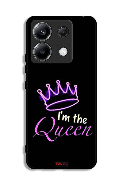 Tolwak غطاء حماية لهاتف Xiaomi Poco X6 5G أنا الملكة