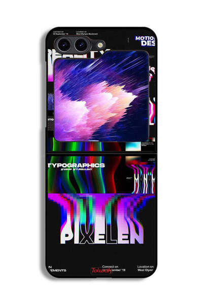 Tolwak غطاء حماية لهاتف Samsung Galaxy Z Flip6 بتصميم متحرك