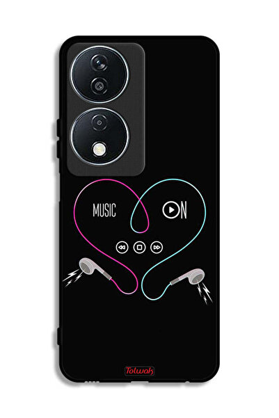 Tolwak غطاء حماية لهاتف Honor X7b 5G مع موسيقى
