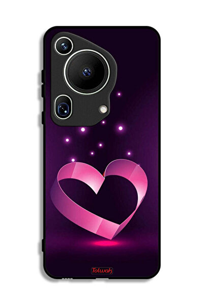 Tolwak غطاء حماية لهاتف هواوي بيورا 70 ألترا بتصميم قلب