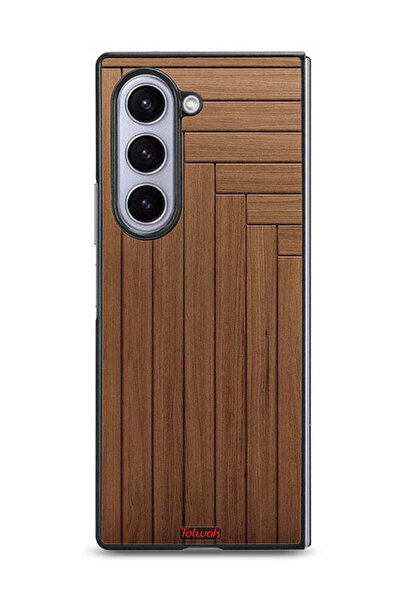 Tolwak غطاء حماية لهاتف Samsung Galaxy Z Fold6 بنمط باب