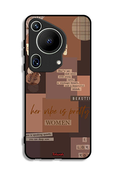 Tolwak غطاء حماية فائق لهاتف هواوي بيورا 70 للنساء من أدفينتشرر