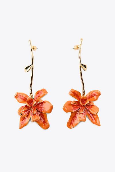 yucelique Zra Beach Collection Design Viral Dangle Fish Earrings