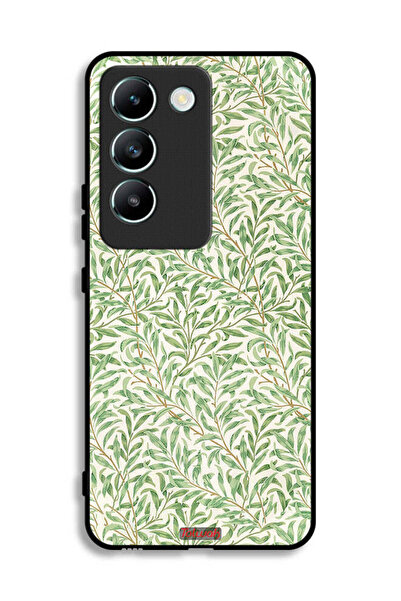 Tolwak Vivo V30 Lite 4G Protective Case Cover Willow Bough Famous Pattern