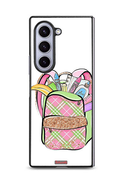 Tolwak غطاء حماية لهاتف سامسونج جالاكسي زد فولد 6 - حقيبة فتاة يونيكورن