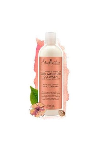 Shea Moisture Coconut And Hibiscus Co Wash Conditioning Cleanser For Unisex, 236.58 Ml, 8 Ounce